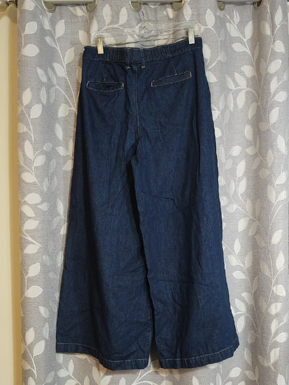 Ivy Jane Wide-Leg Dark Blue Women's Jeans Culottes size M - Picture 4 of 7